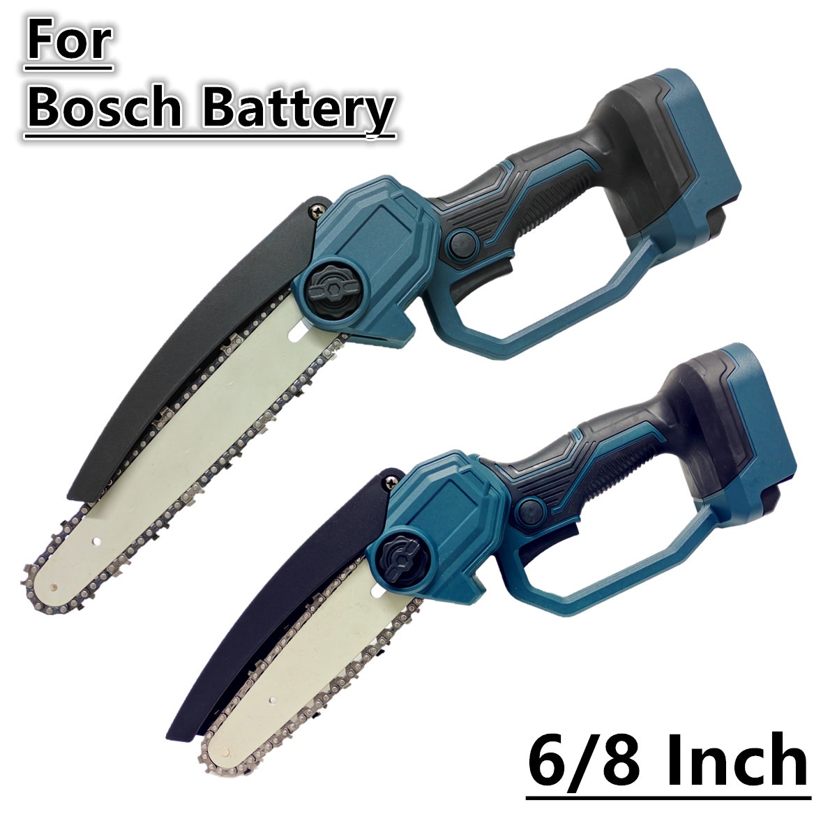 Mini Electric Chainsaw 6 Inch - Motosserra sem escova 8 Polegada 6