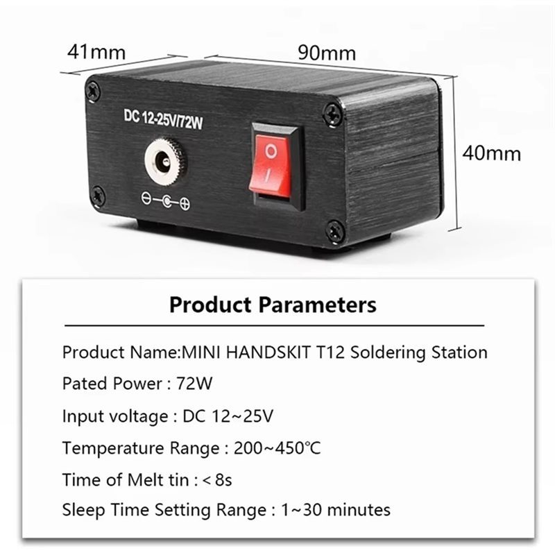 Estação de Soldagem Portátil A - Digital Soldering Station T12 avaliação e preço
