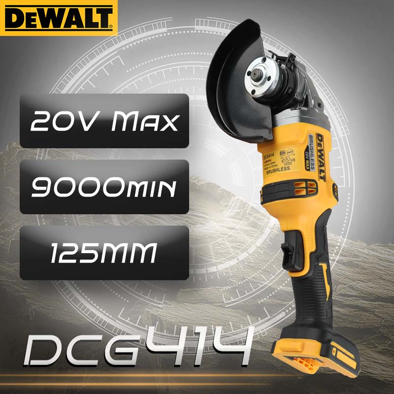 DEWALT DCG414 20V MAX Esmerilh - Brushless Angle Grinder Battery Powered avaliação e preço