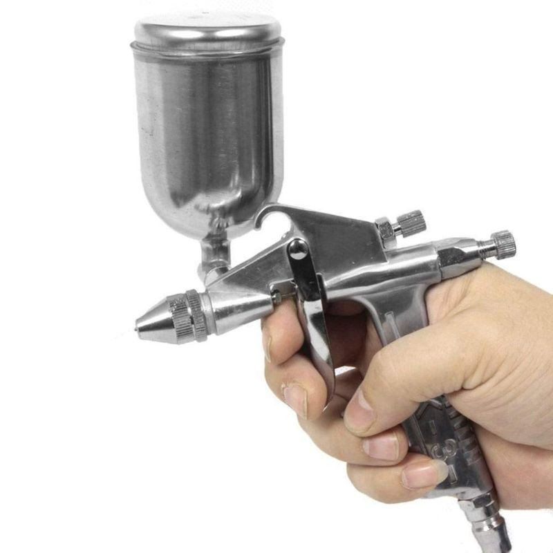 125ml mini pistola de pulveriz - Airbrush Kit With Mini Compressor avaliação e preço