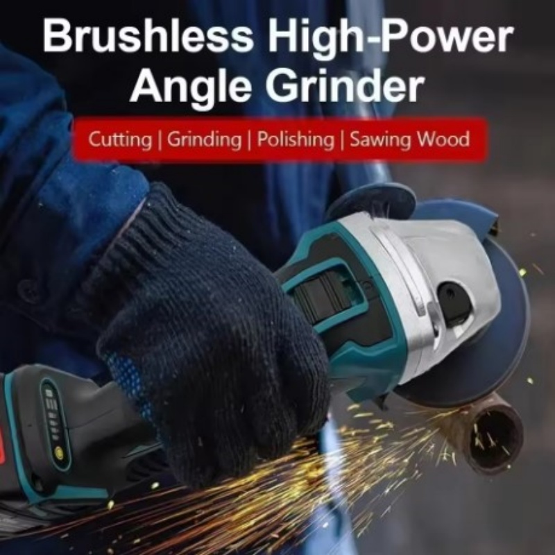 Esmerilhadeira Elétrica Sem Es - Brushless Angle Grinder Battery Powered avaliação e preço